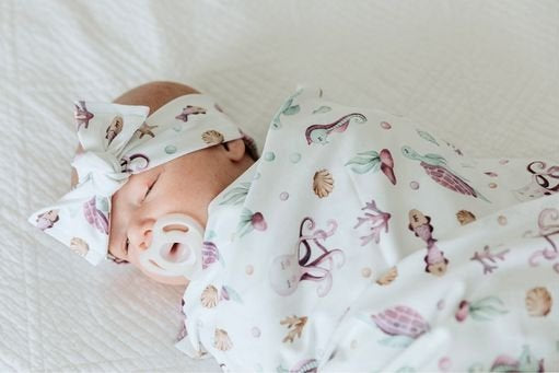 Jersey Stretch Swaddles | Newborn Wrap Sets Australian Made - Smitten Bub Co.