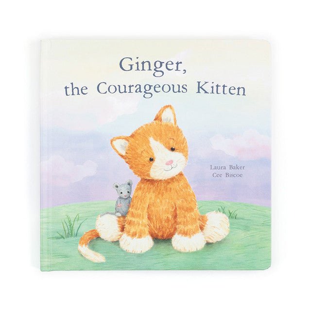 Jellycat - Ginger, the Courageous Kitten Book - Smitten Bub Co.