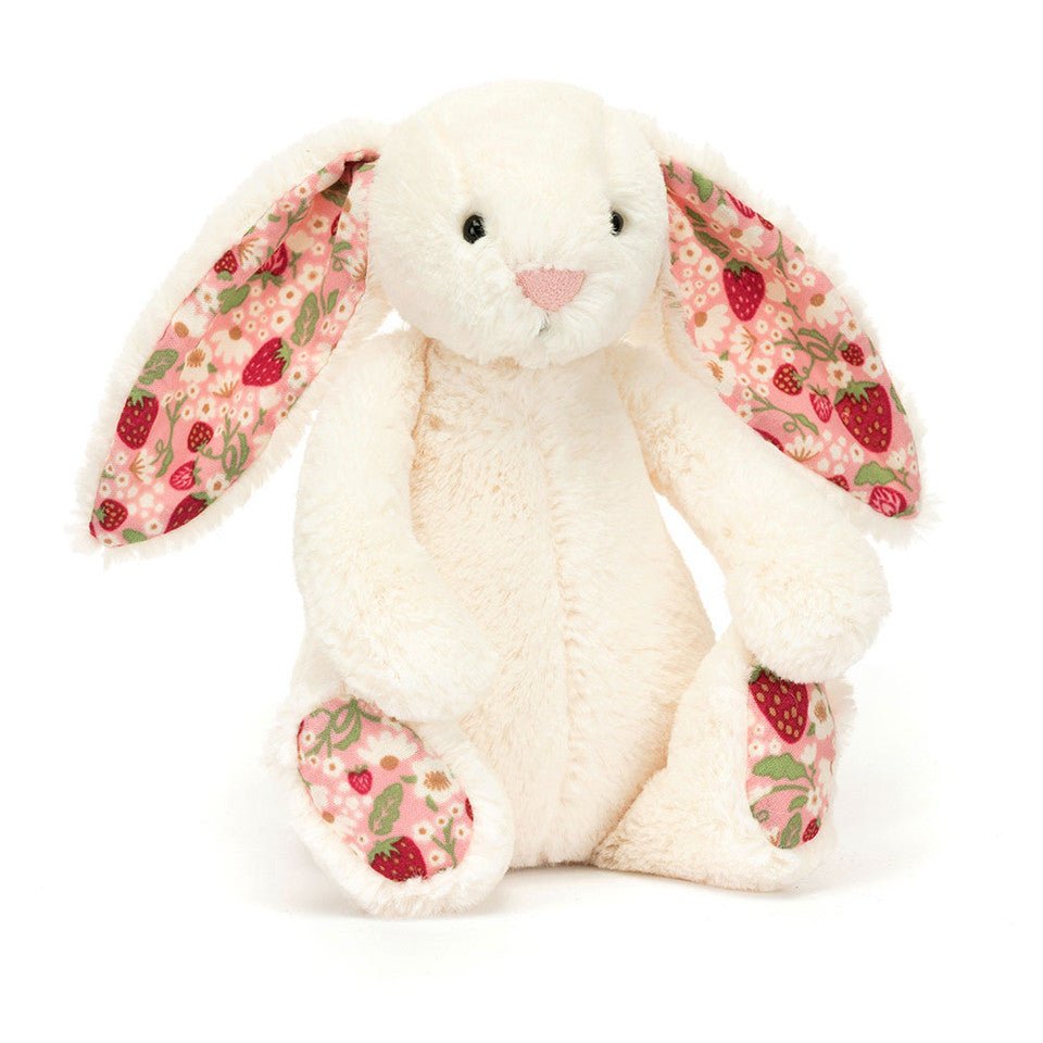 Jellycat Blossom Bunny Berry SMALL - Smitten Bub Co.