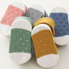 Brown Dog Character Socks | Non - Slip Grip for Baby and Toddler - Smitten Bub Co.