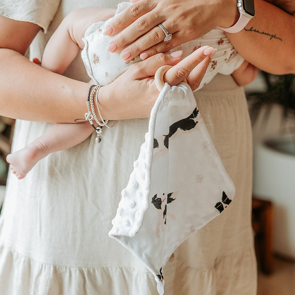 BORDER COLLIE | Baby Comforter - Smitten Bub Co.