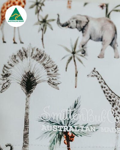 African Animals - Topknot Bow - Smitten Bub Co.