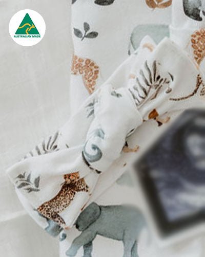 In The Wild - Topknot Bow - Smitten Bub Co.