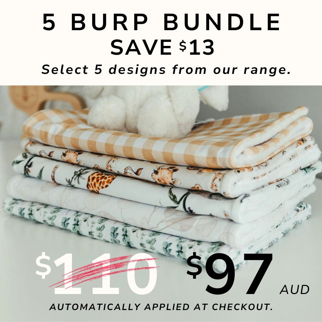 Staffy Burp Cloth - Smitten Bub Co.
