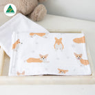Corgi Burp Cloth - Smitten Bub Co.