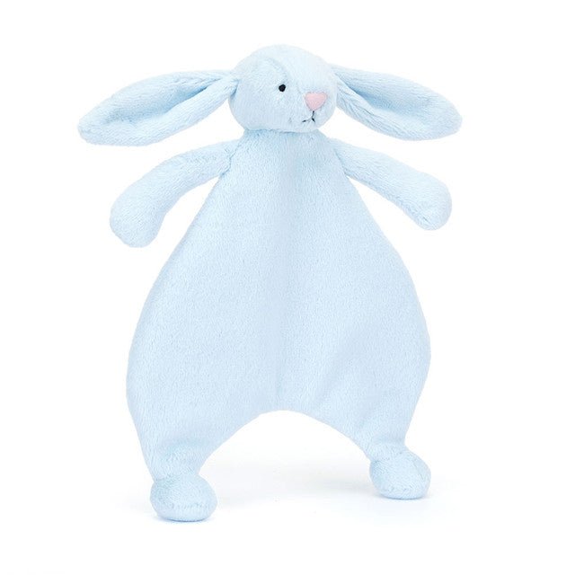 Jellycat Bashful Blue Bunny Comforter - Smitten Bub Co.