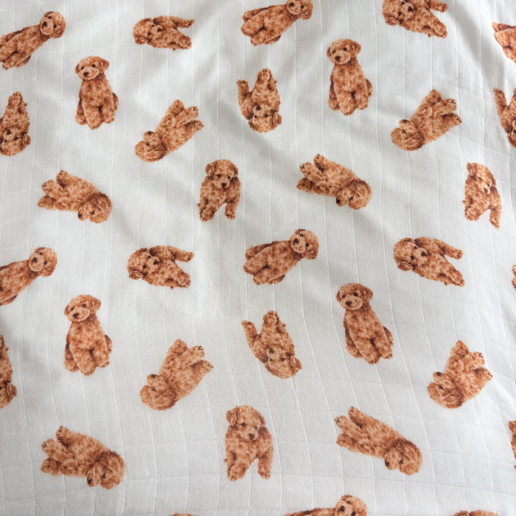 CAVOODLE | Bamboo Cotton Muslin Swaddle - Smitten Bub Co.