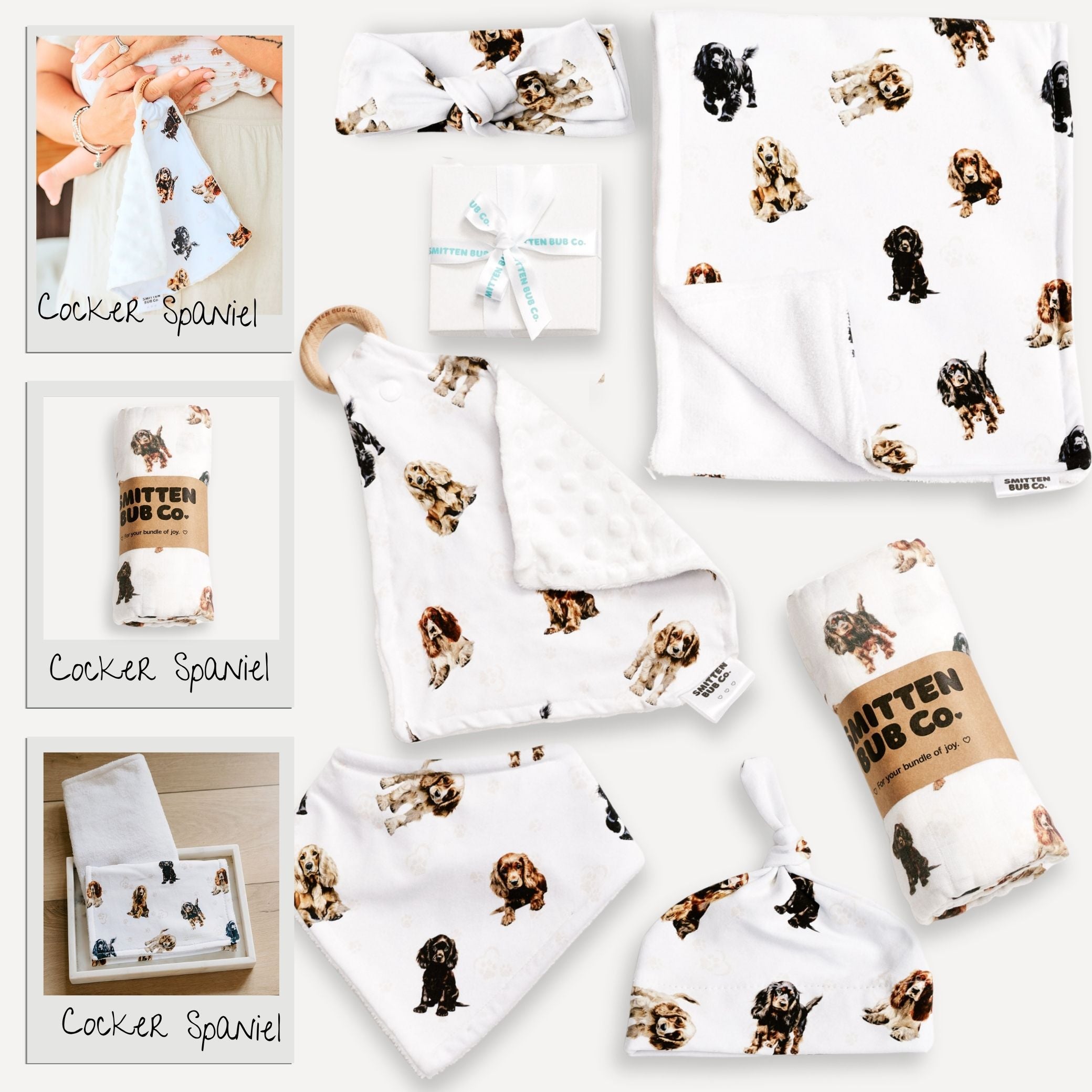 COCKER SPANIEL | Baby Bundle - Smitten Bub Co.