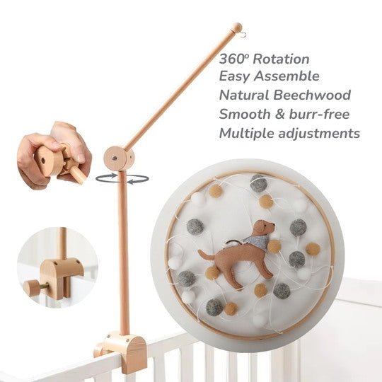 Cot Mobiles & Arm Bundle - Smitten Bub Co.