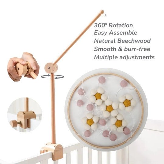 Cot Mobiles & Arm Bundle - Smitten Bub Co.