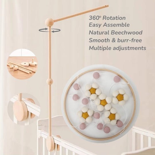 Cot Mobiles & Arm Bundle - Smitten Bub Co.