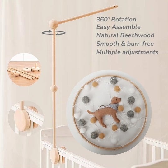 Cot Mobiles & Arm Bundle - Smitten Bub Co.