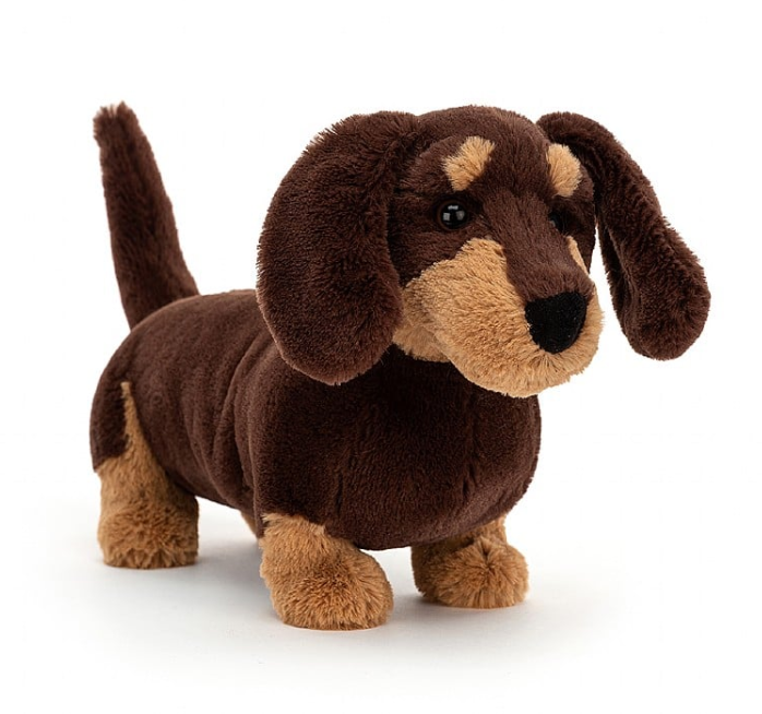 Jellycat Otto Sausage Dog Brown