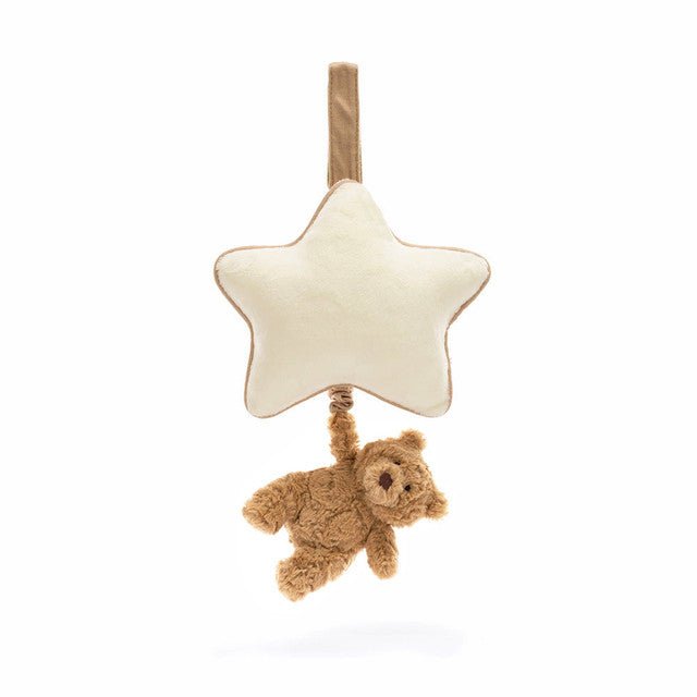 Jellycat Bartholomew Bear Musical Pull - Smitten Bub Co.