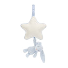 Jellycat Bashful Baby Blue Bunny Musical Pull - Smitten Bub Co.