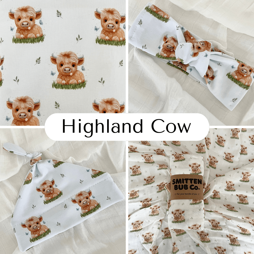 HIGHLAND COW | Baby Bundle - Smitten Bub Co.