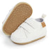Bailey Baby/Toddler Velcro Sneakers - WHITE - Smitten Bub Co.