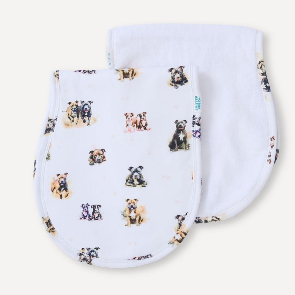 STAFFY | Burp Cloth - Smitten Bub Co.