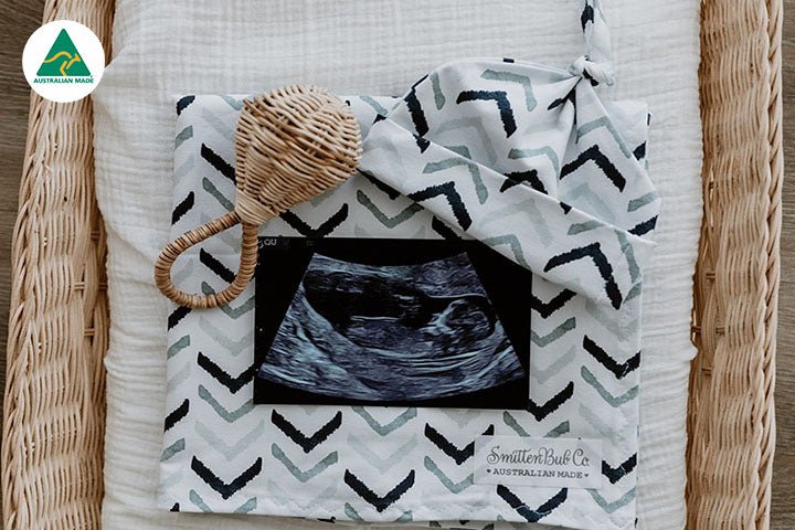 Chevron Swaddle Set - Smitten Bub Co.