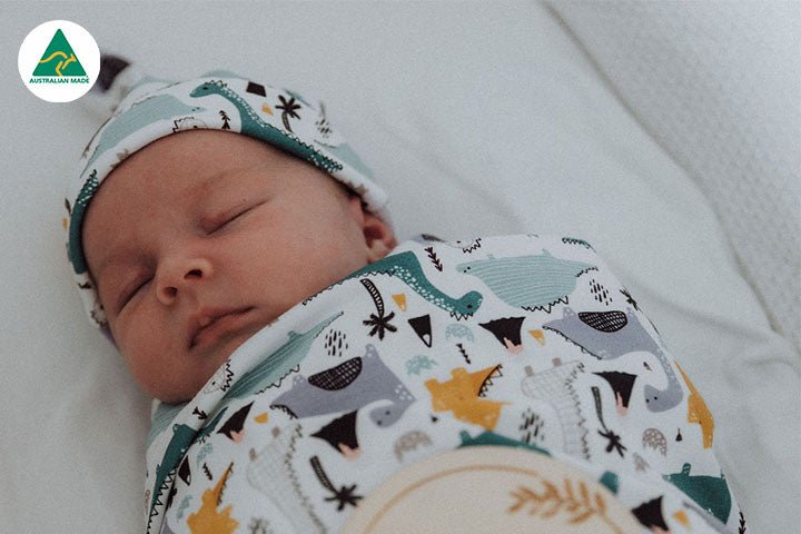 Z Dinosaur Swaddle Set - Smitten Bub Co.
