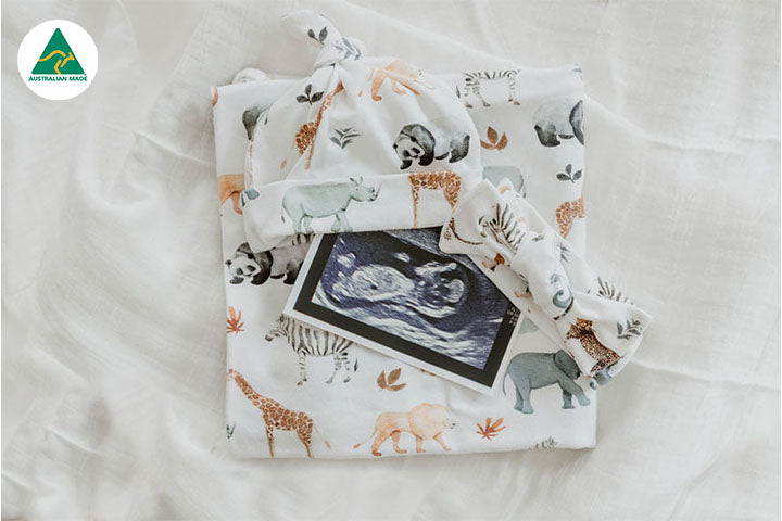 In the Wild Animals Swaddle Set