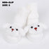 White Dog Character Socks | Non - Slip Grip for Baby and Toddler - Smitten Bub Co.