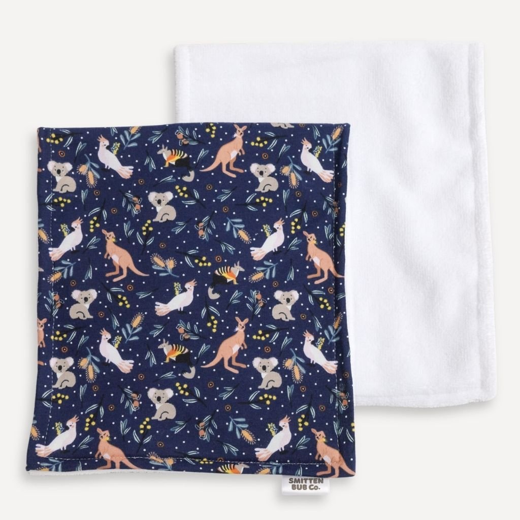 AUSTRALIANA | Burp Cloth - Smitten Bub Co.