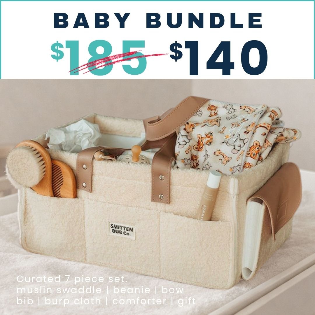SAVE $45 on a Baby Shower Gifting Bundle - Smitten Bub Co.