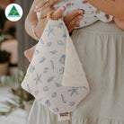 Blue Seashells Comforter - Smitten Bub Co.