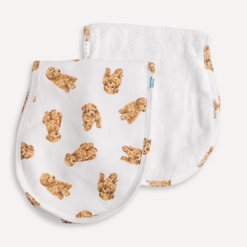 CURVED CAVOODLE | Burp Cloth - Smitten Bub Co.