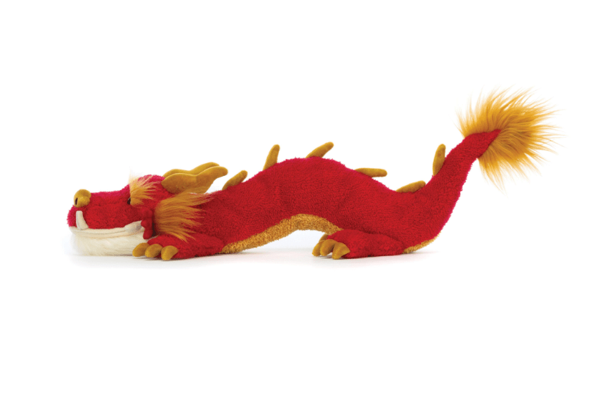 Jellycat Celebration Dragon, Red & Gold - Smitten Bub Co.