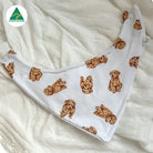 Cavoodle Bandana Bib - Smitten Bub Co.
