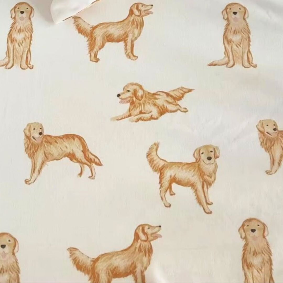 GOLDEN RETRIEVER | Baby Bib - Smitten Bub Co.