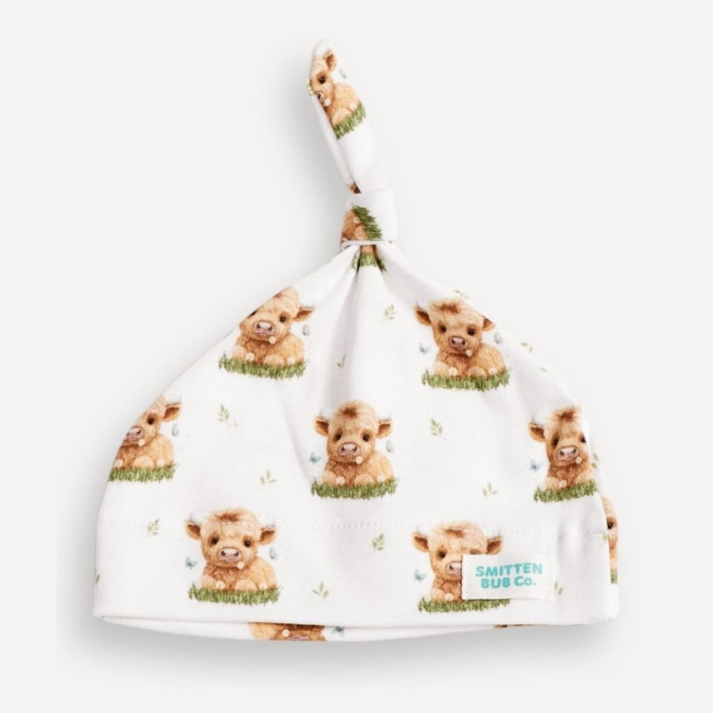 HIGHLAND COW | Beanie - Smitten Bub Co.