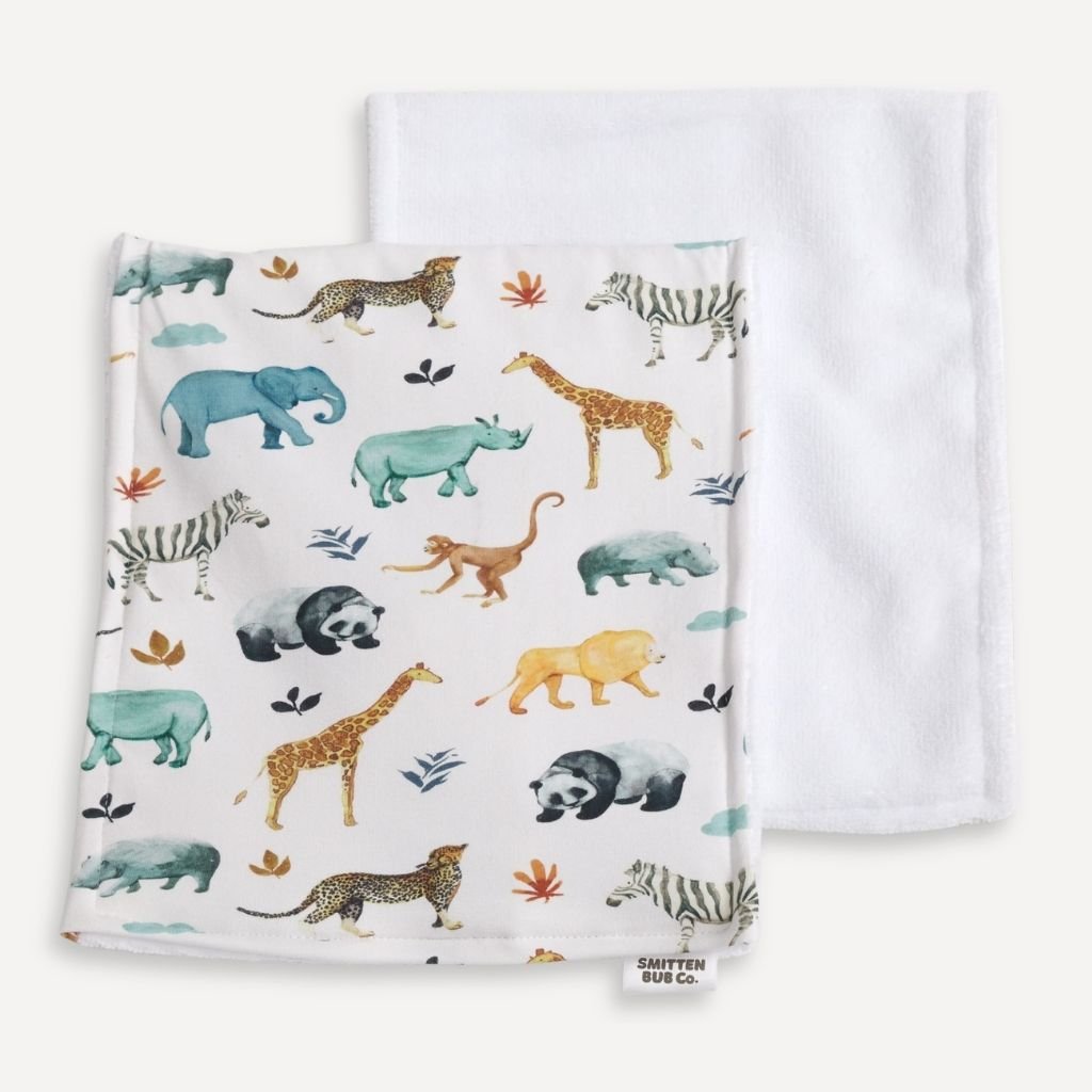 IN THE WILD | Burp Cloth - Smitten Bub Co.