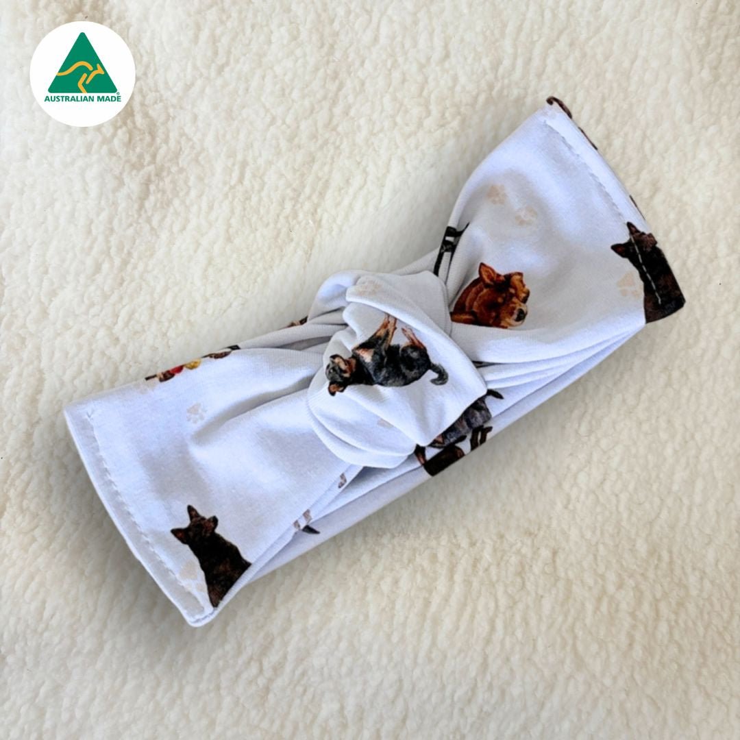 Kelpie - Topknot Bow - Smitten Bub Co.