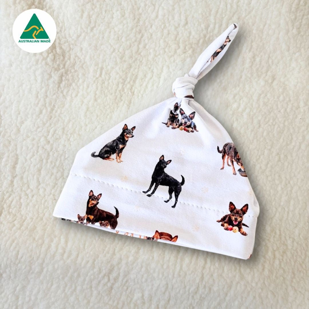 Kelpie - Topknot Beanie - Smitten Bub Co.