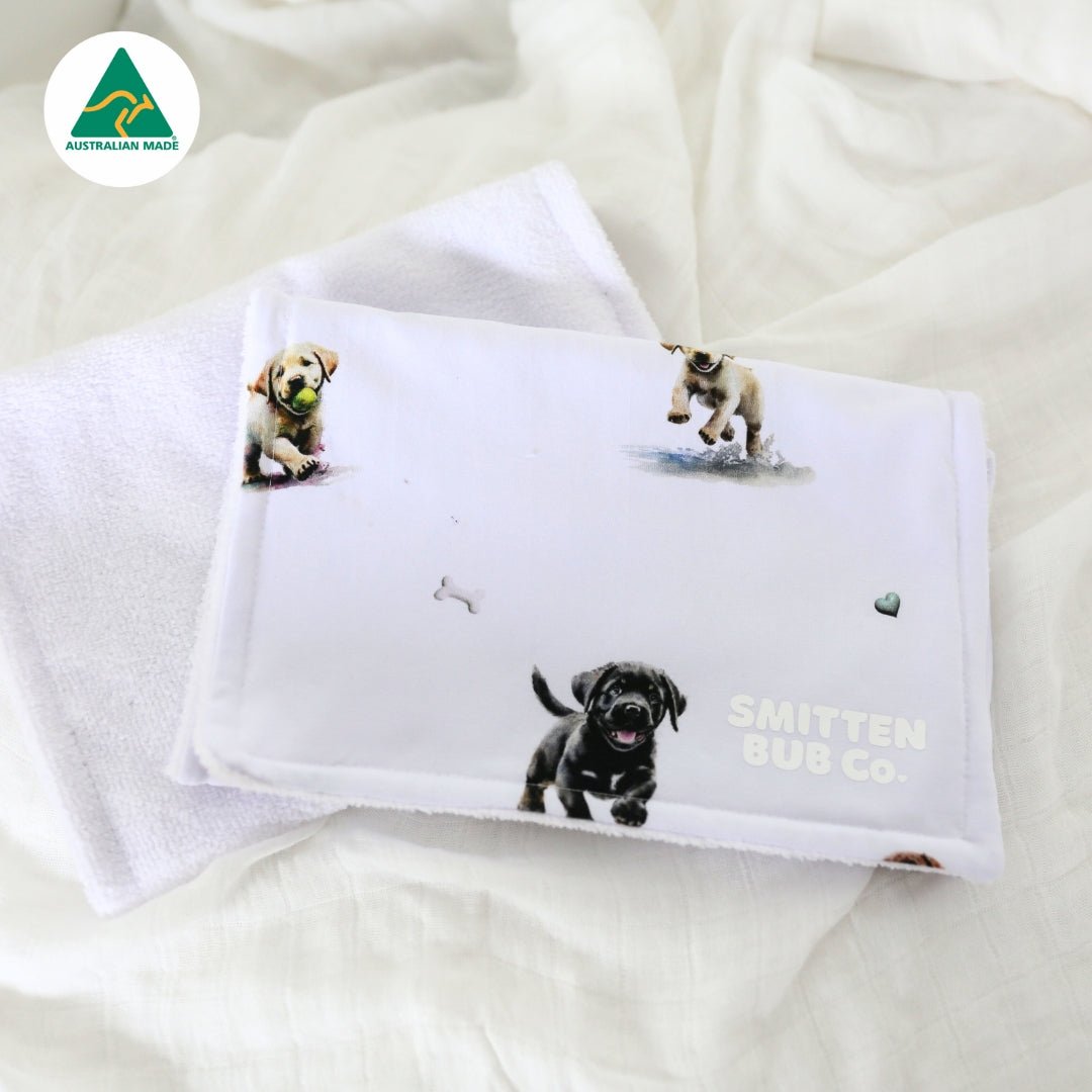 Labrador Burp Cloth - Smitten Bub Co.