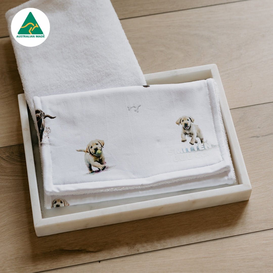 Labrador Burp Cloth - Smitten Bub Co.