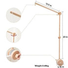 Cot Mobiles Arms | Circle - Smitten Bub Co.