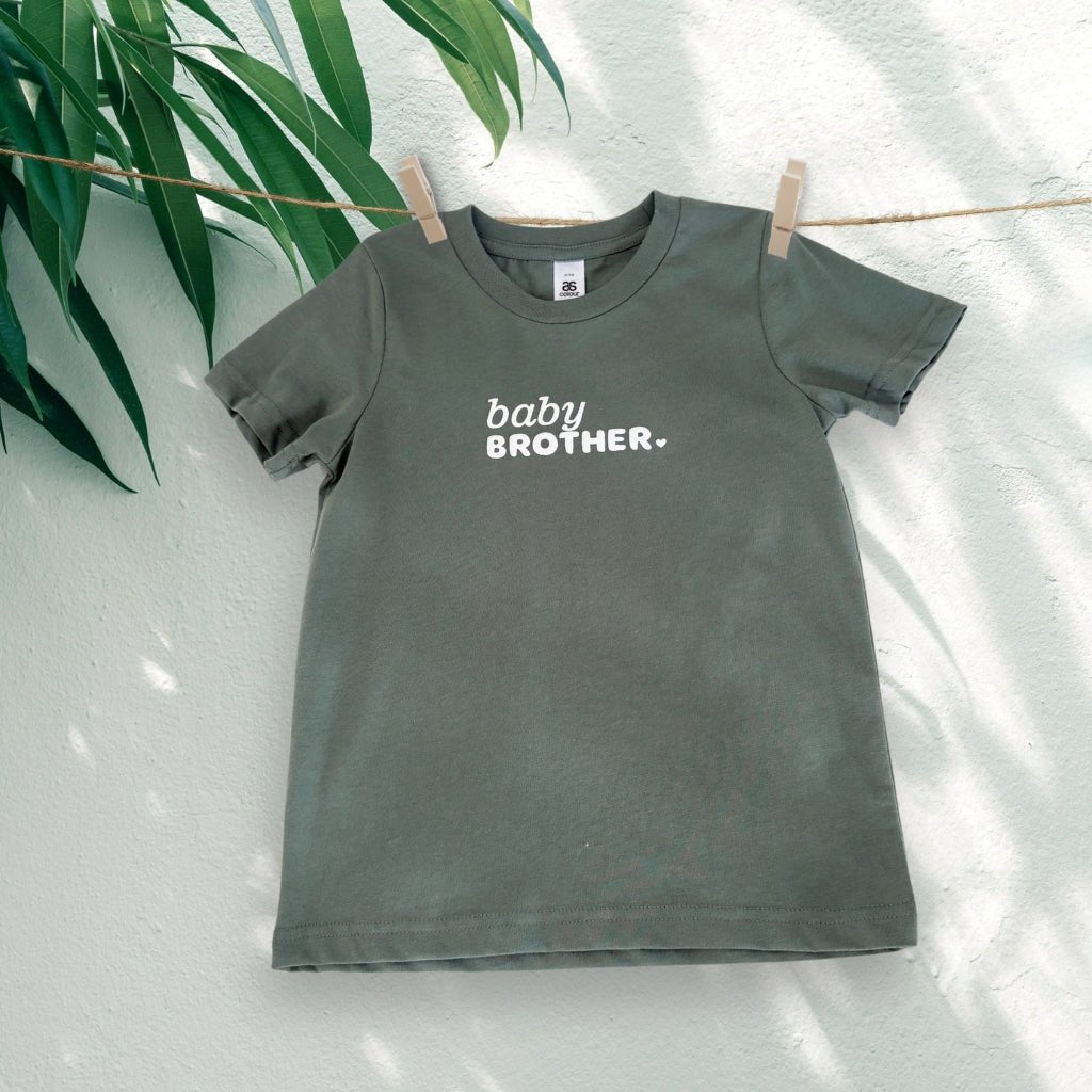 Kids Short Sleeve Tee - Sage - Smitten Bub Co.
