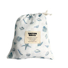 Blue Seashells | Fitted Cot Sheets - Smitten Bub Co.