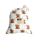 Highland Cow | Fitted Cot Sheets - Smitten Bub Co.