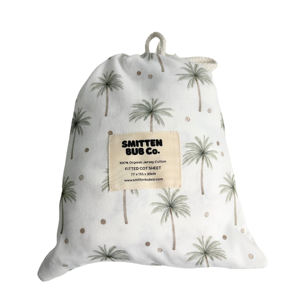 Palms & Coconuts | Fitted Cot Sheets