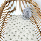 Palms & Coconuts | Bassinet Sheets / Change Mat Cover - Smitten Bub Co.