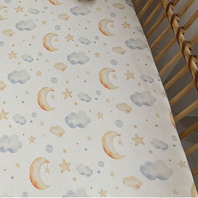 Sweet Dreams | Fitted Cot Sheets - Smitten Bub Co.