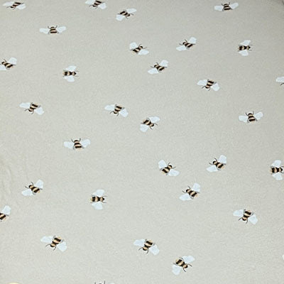 Bees | Fitted Cot Sheets - Smitten Bub Co.