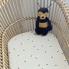 Bees | Bassinet Sheets / Change Mat Cover - Smitten Bub Co.