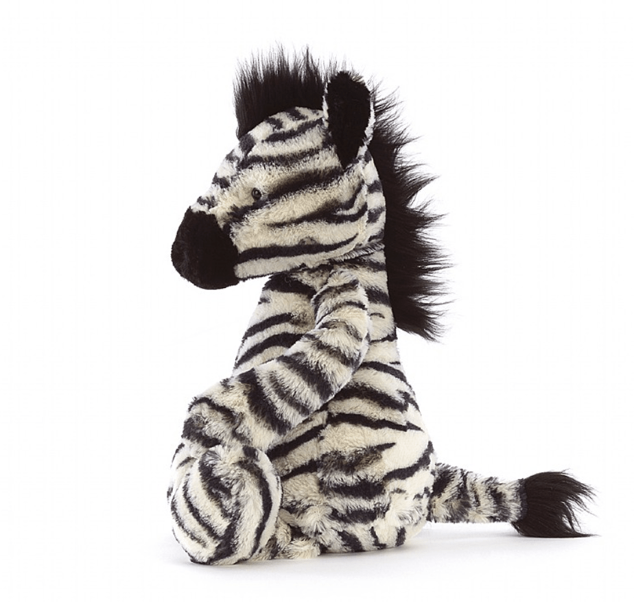 Jellycat Bashful Zebra MEDIUM - Smitten Bub Co.