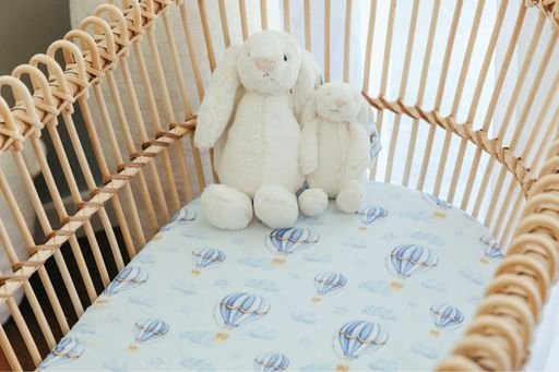 BASSINET SHEETS CHANGE MAT COVER - Smitten Bub Co.